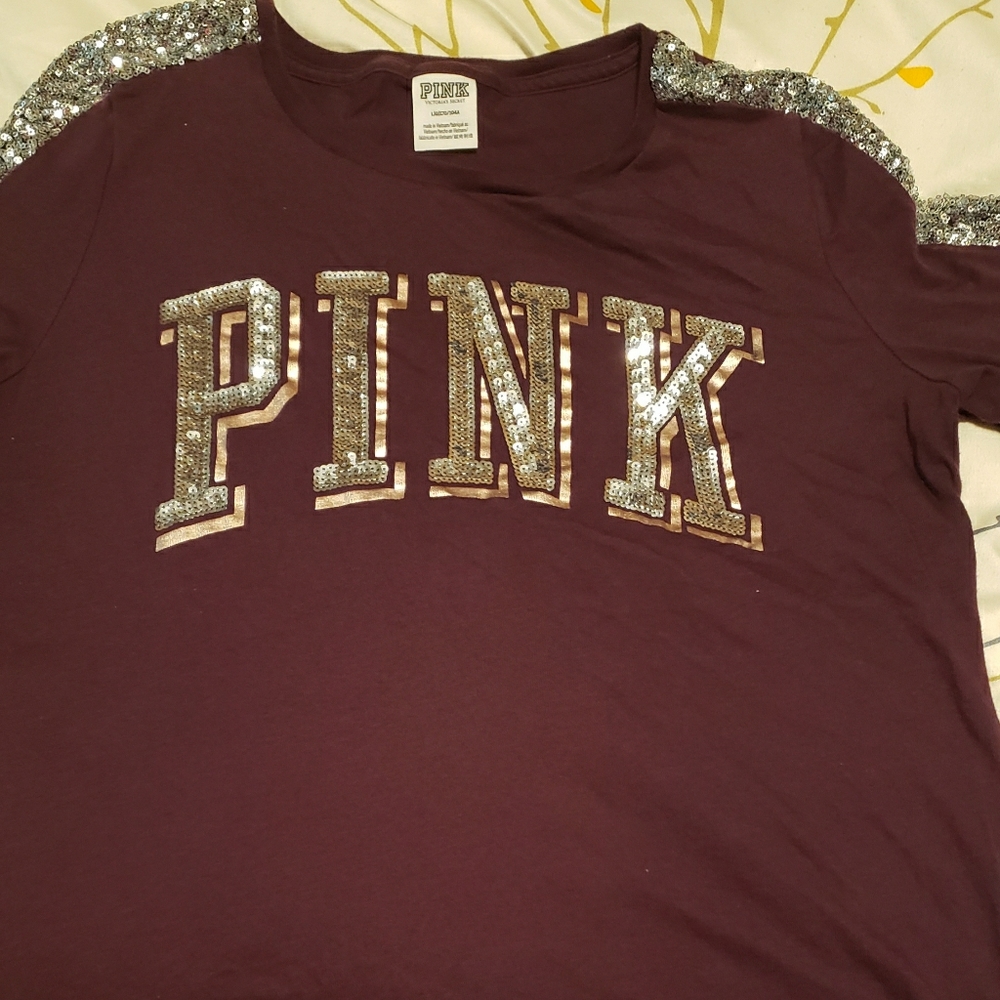 Bling Victoria Secret Pink Tee